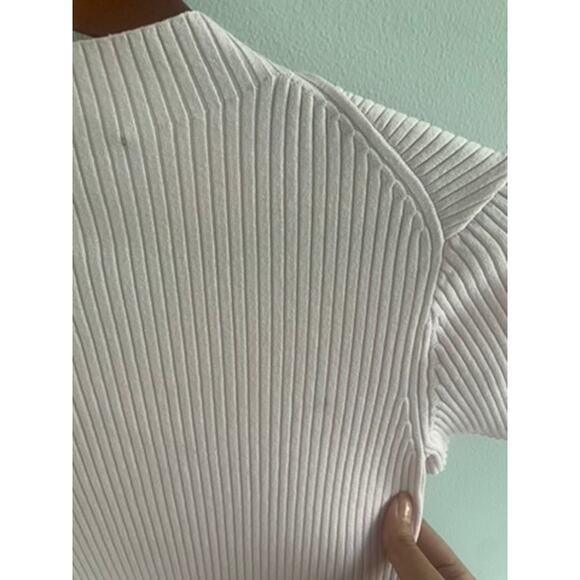 Maje baby pink silver flower logo top - Picture 5 of 5